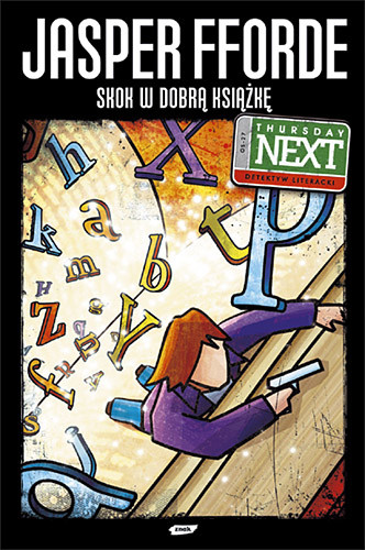 okładka Skok w dobrą książkę książka | Fforde Jasper