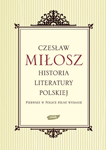 okładka Historia literatury polskiej książka | Czesław Miłosz