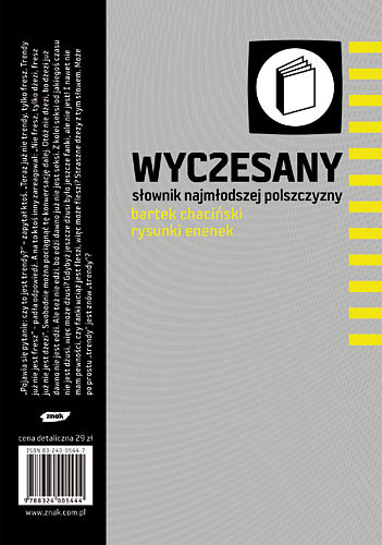 okładka Wyczesany słownik najmłodszej polszczyzny książka | Bartek Chaciński