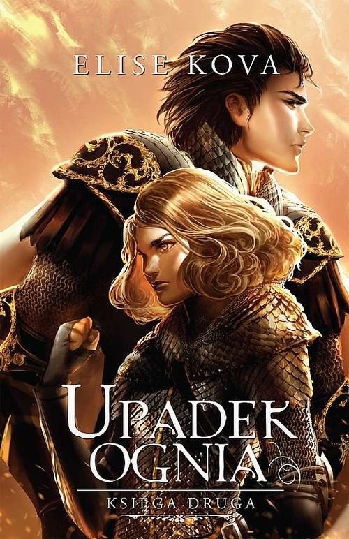 okładka Upadek ognia Przebudzenie powietrza Tom 2 książka | Elise Kova
