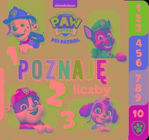 okładka Psi Patrol. Poznaję… Liczby książka | Opracowania Zbiorowe