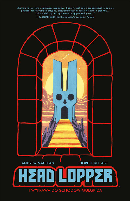 okładka Head Lopper Tom 4 Wyprawa do schodów Mulgrida książka | Andrew Maclean