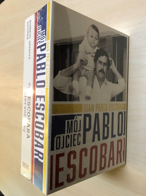 okładka PAKIET Mój ojciec Pablo Escobar/Syn Eskobara pierworodny książka | Juan Pablo Escobar