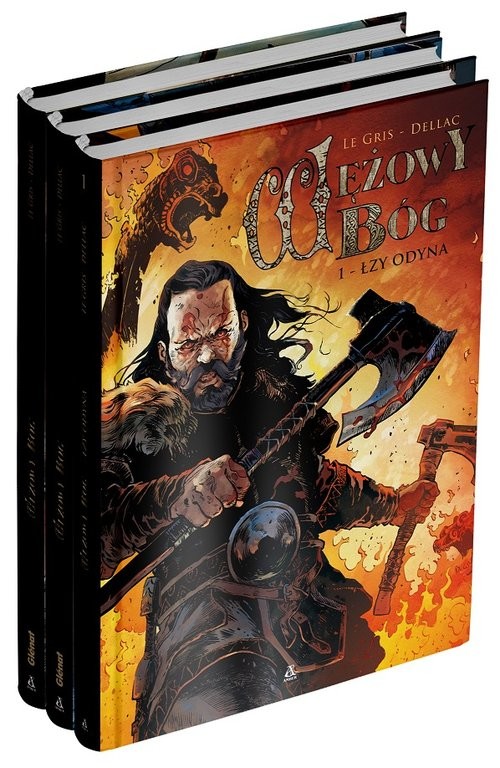 okładka Pakiet Wężowy bóg Tom 1-3 książka | Gris LeJérôme