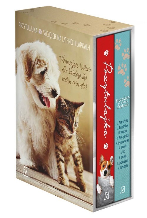 okładka Pakiet Szczęście na czterech łapkach / Przytulajka książka