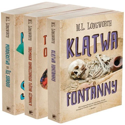 okładka Verlaque i Bonnet na tropie Kryminały prowansalskie Verlaque i Bonet na tropie Tomy 4-6 książka | M. L. Longworth