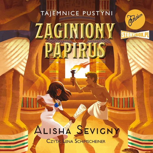 okładka Tajemnice pustyni. Tom 1. Zaginiony papirus audiobook | MP3 | Alisha Sevigny