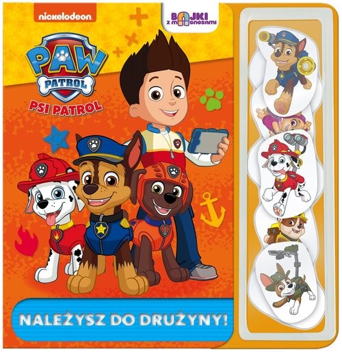okładka Psi Patrol Bajki z magnesami Należysz do drużyny! książka