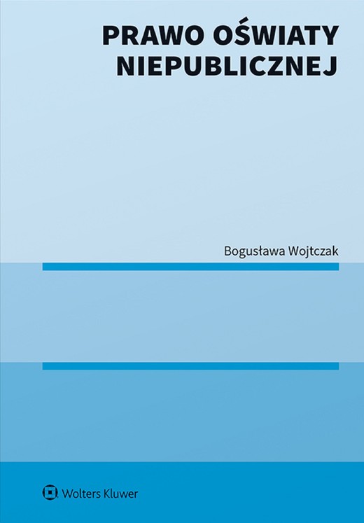 okładka Prawo oświaty niepublicznej (pdf) ebook | pdf | Bogusława Wojtczak