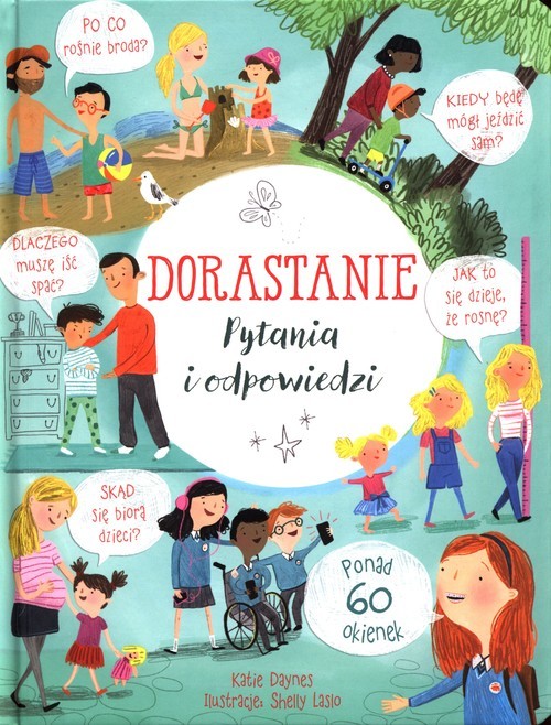 okładka Dorastanie Pytania i odpowiedzi książka | Daynes Katie