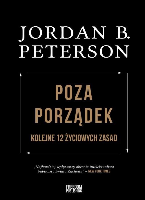 okładka Poza porządek Kolejne 12 życiowych zasad książka | Jordan B. Peterson