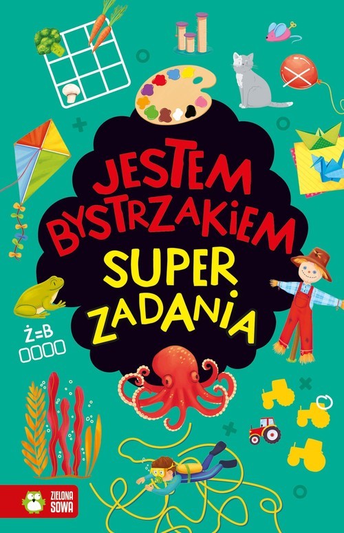 okładka Jestem bystrzakiem Super zadania książka