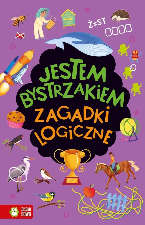 okładka Jestem bystrzakiem Zagadki logiczne książka