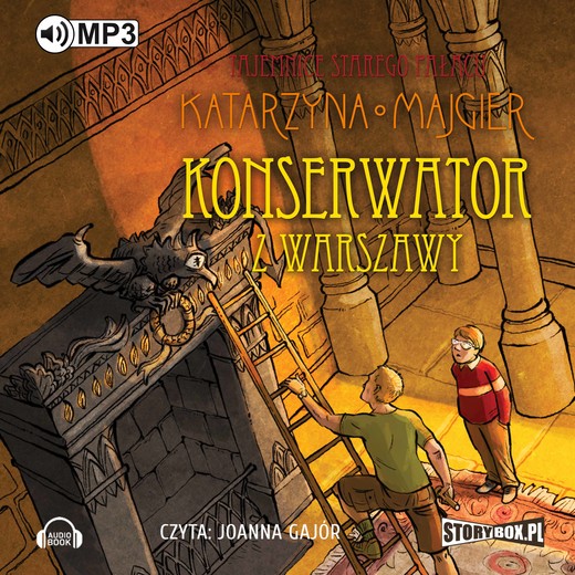 okładka Tajemnice starego pałacu. Konserwator z Warszawy audiobook | MP3 | Katarzyna Majgier