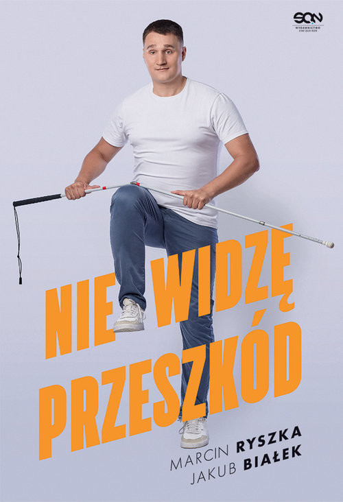 okładka Nie widzę przeszkód Wielkie Litery książka | Jakub Białek, Marcin Ryszka
