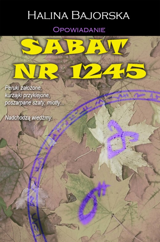 okładka Sabat numer 1245 ebook | epub, mobi | Halina Bajorska