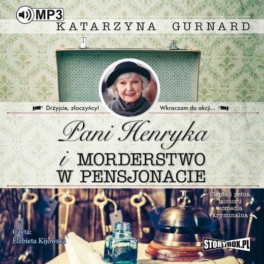 okładka Pani Henryka i morderstwo w pensjonacie audiobook | MP3 | Katarzyna Gurnard