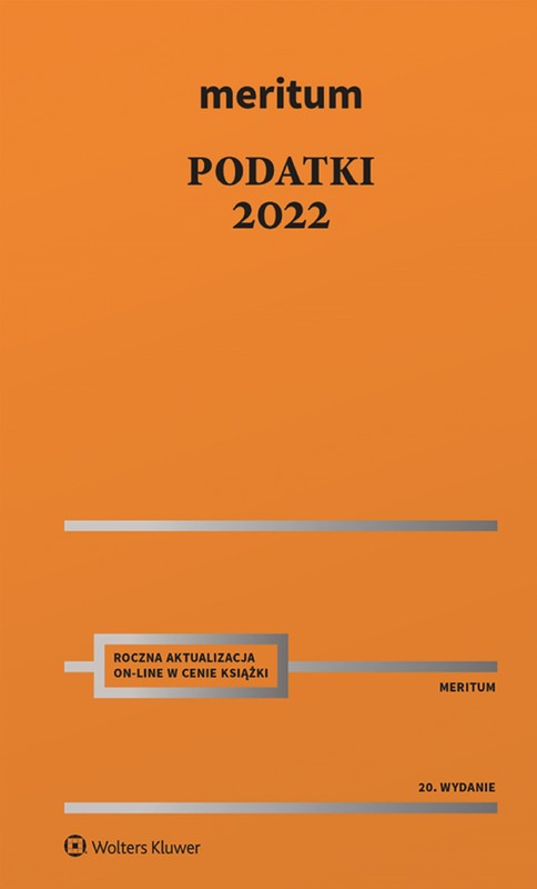 okładka Meritum Podatki 2022 (pdf) ebook | pdf | Redakcja naukowa: Aleksander Kaźmierski