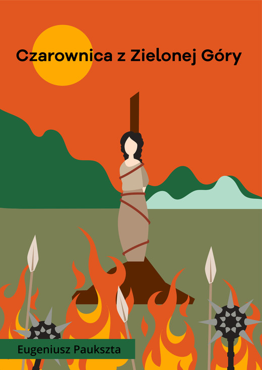 okładka Czarownica z Zielonej Góry ebook | epub, mobi, pdf | Eugeniusz Paukszta