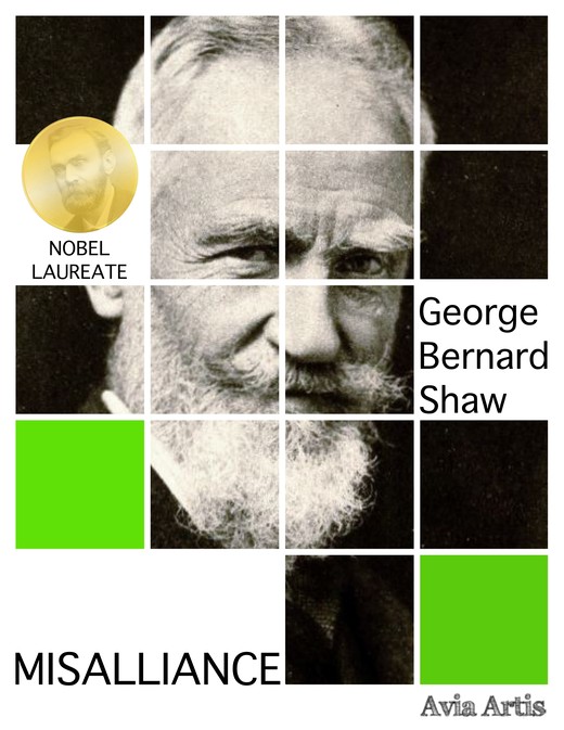 okładka Misalliance ebook | epub, mobi | George Bernard Shaw