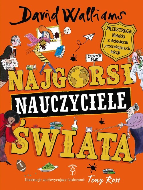okładka Najgorsi nauczyciele świata książka | David Walliams