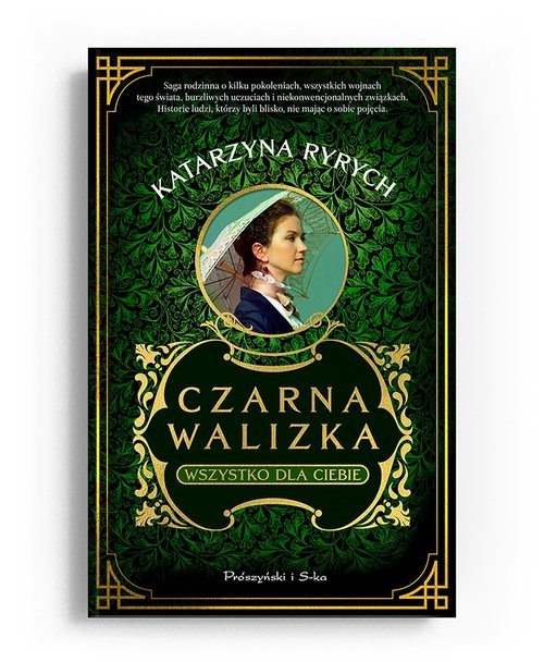 okładka Czarna walizka Wszystko dla ciebie książka | Katarzyna Ryrych