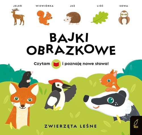 okładka Bajki obrazkowe Zwierzęta leśne książka | Patrycja Wojtkowiak-Skóra