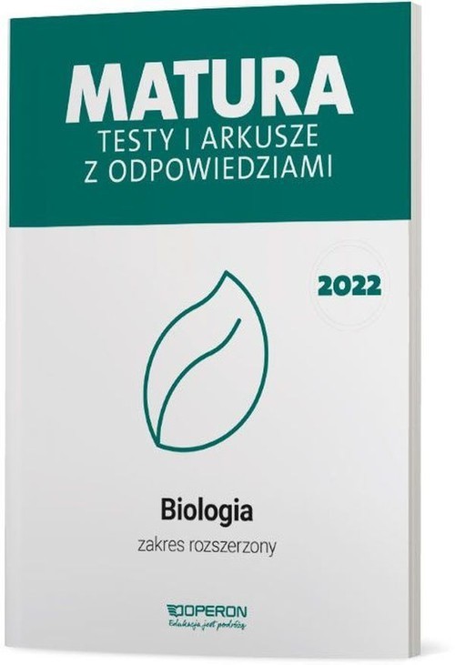 okładka Matura 2022 Testy i arkusze z odpowiedziami Biologia Zakres rozszerzony książka | Anna Michalik, Anna Tyc, Kamil Kulpiński, Dawid Kaczmarek