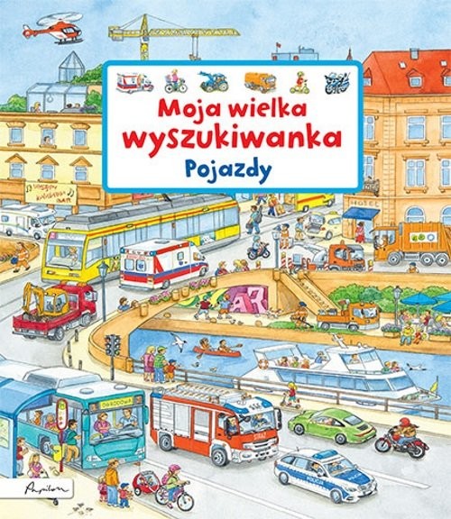okładka Moja wielka wyszukiwanka Pojazdy książka | Susanne Gernhauser