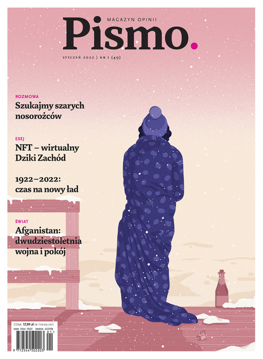 okładka Pismo. Magazyn opinii Nr 1/2022 ebook | epub, mobi, pdf | Paweł Marczewski, Alek Tarkowski, Wojciech Engelking, Toni Morrison, Maria Halber, Wojciech Chamier-Gliszczyński, Karolina Lewestam