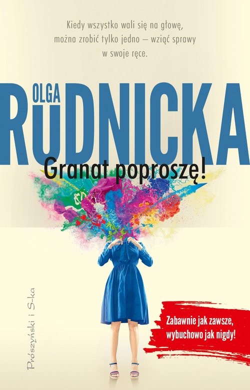 okładka Granat poproszę książka | Olga Rudnicka