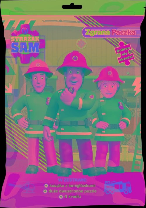 okładka Strażak Sam. Zgrana paczka książka