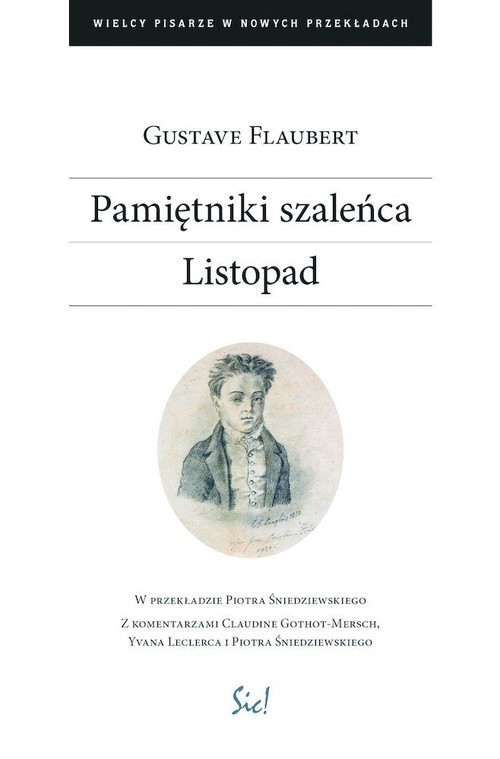 okładka Pamiętniki szaleńca Listopad książka | Gustaw Flaubert