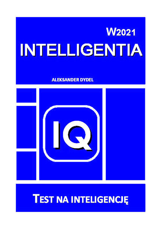 okładka Intelligentia ebook | pdf | Aleksander Dydel