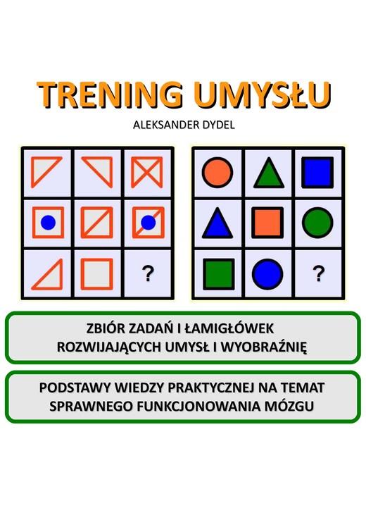 okładka Trening umysłu ebook | pdf | Aleksander Dydel