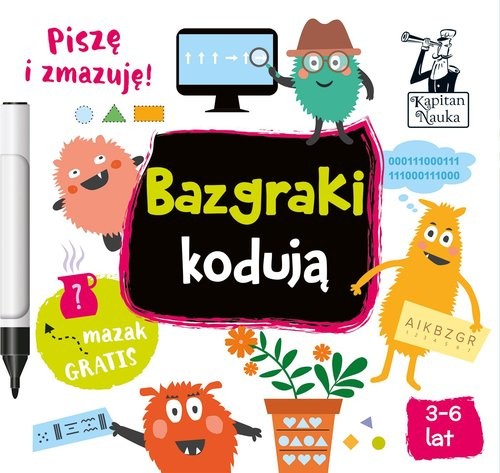 okładka Bazgraki kodują książka | Monika Sobkowiak