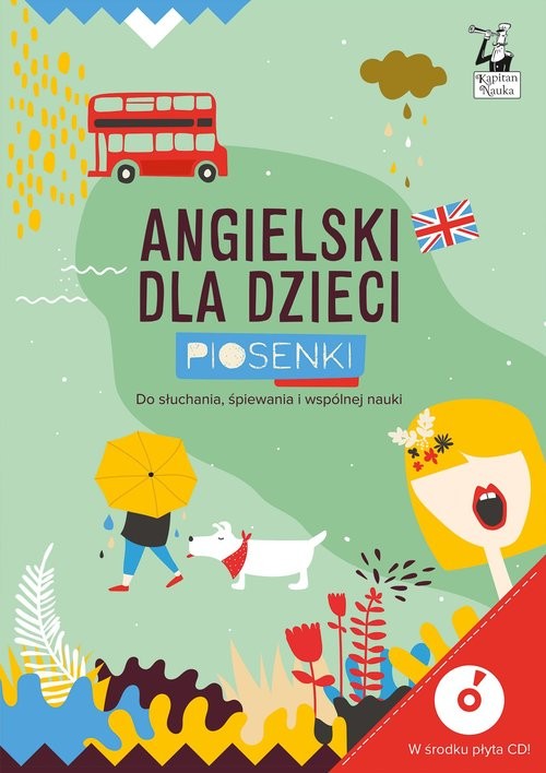okładka Angielski dla dzieci Piosenki książka
