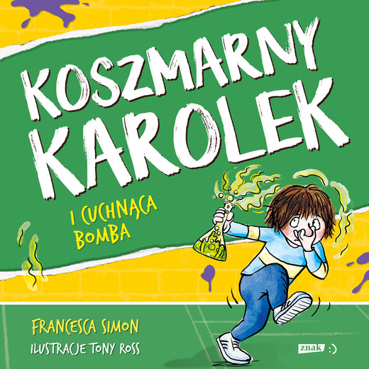 okładka Koszmarny Karolek i cuchnąca bomba audiobook | MP3 | Francesca Simon