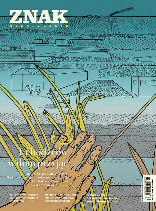okładka ZNAK 801 (02/2022) Uchodźców w dom przyjąć książka | Opracowania Zbiorowe