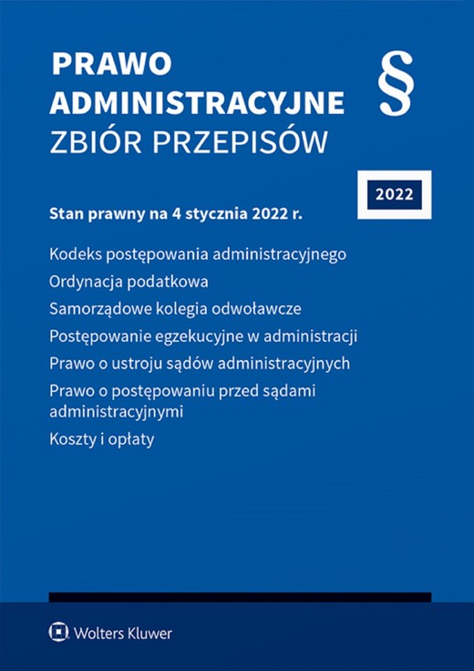 okładka Prawo administracyjne. Zbiór przepisów (pdf) ebook | pdf | Opracowania Zbiorowe