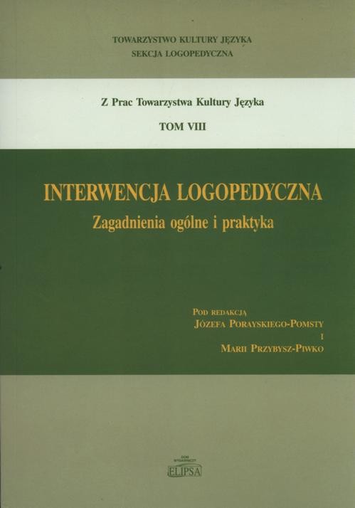 okładka Interwencja logopedyczna ebook | pdf | Opracowania Zbiorowe