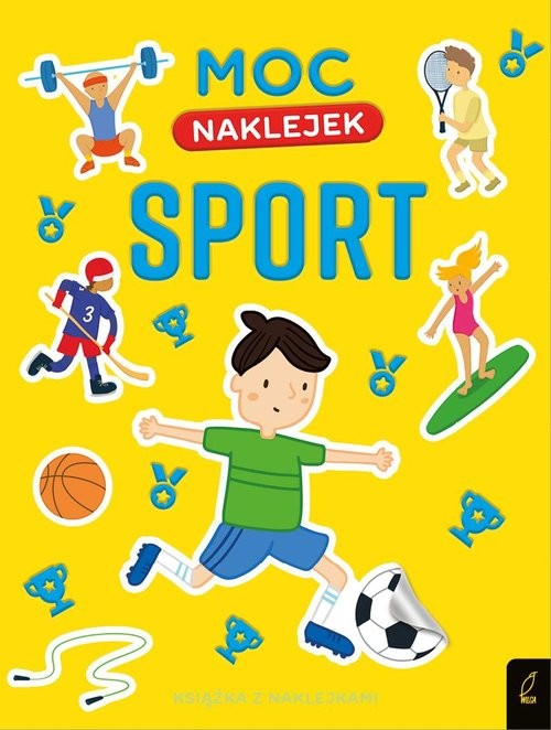 okładka Moc naklejek Sport książka