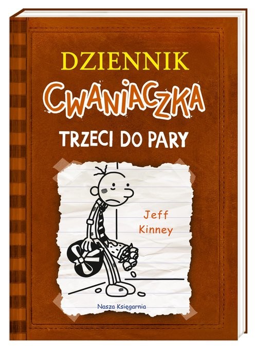 okładka Dziennik cwaniaczka Trzeci do pary książka | Jeff Kinney