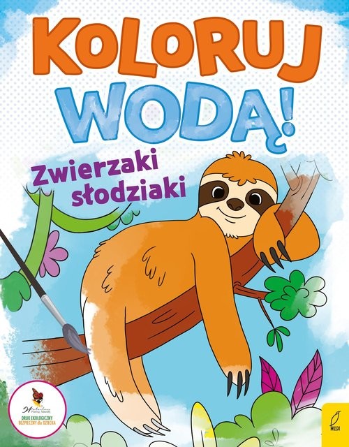 okładka Koloruj wodą Zwierzaki słodziaki książka
