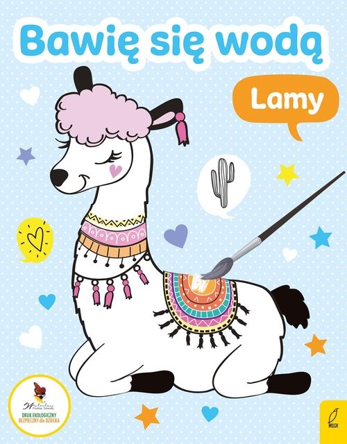okładka Bawię się wodą Lamy książka