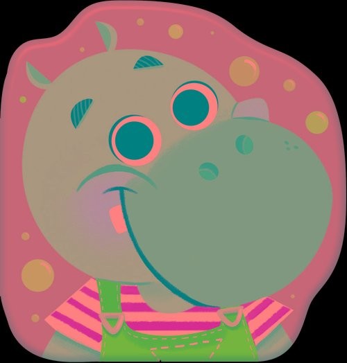 okładka Zabawa w kąpieli Wesoły hipcio książka