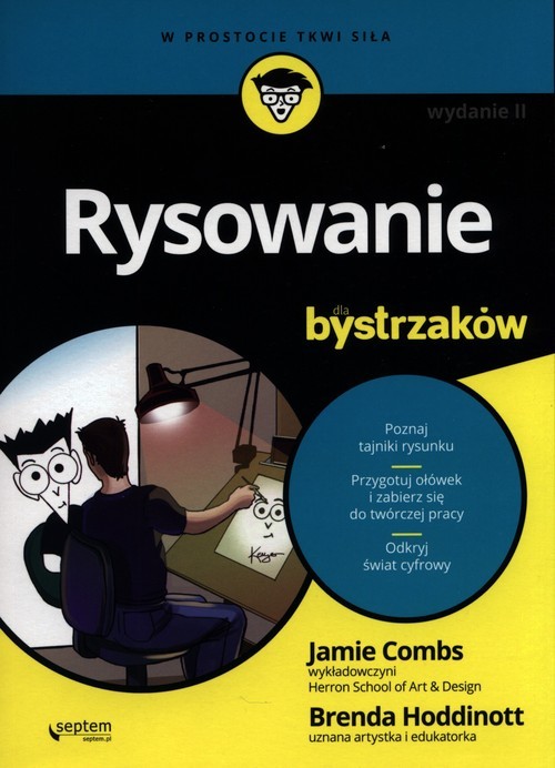 okładka Rysowanie dla bystrzaków książka | Hoddinott Brenda, Combs Jamie