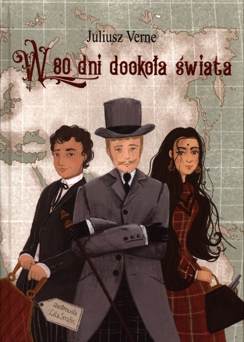 okładka W 80 dni dookoła świata książka | Juliusz Verne