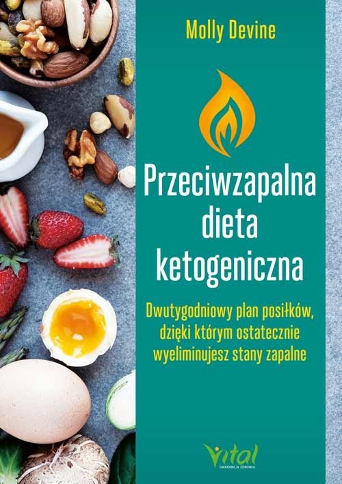 okładka Przeciwzapalna dieta ketogeniczna książka | Molly Devine