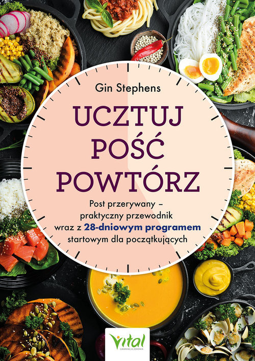 okładka Ucztuj Pość Powtórz książka | Stephens Gin